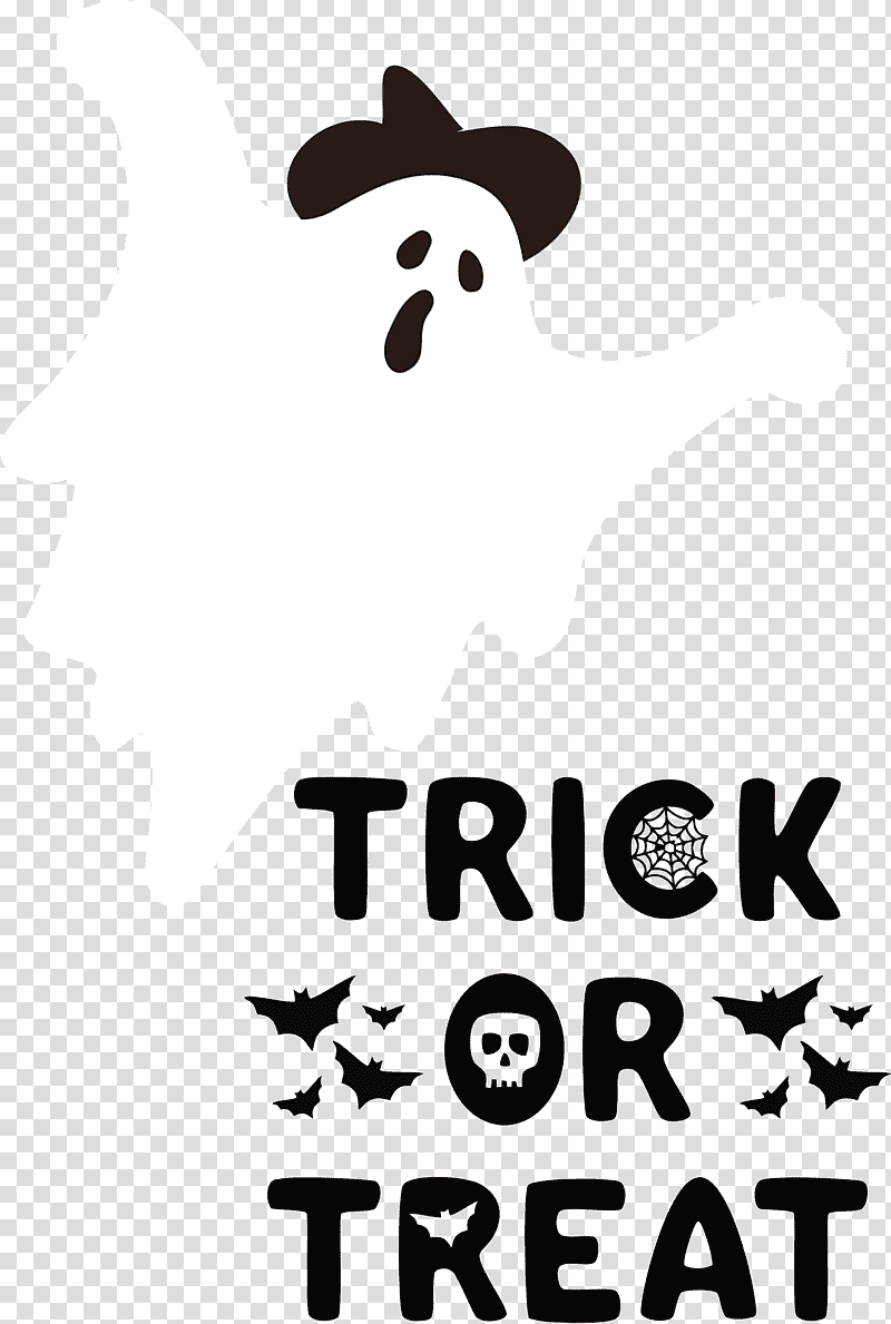 logo black and white cartoon meter line, Trick Or Treat, Halloween , Trickortreating, Watercolor, Paint, Wet Ink transparent background PNG clipart