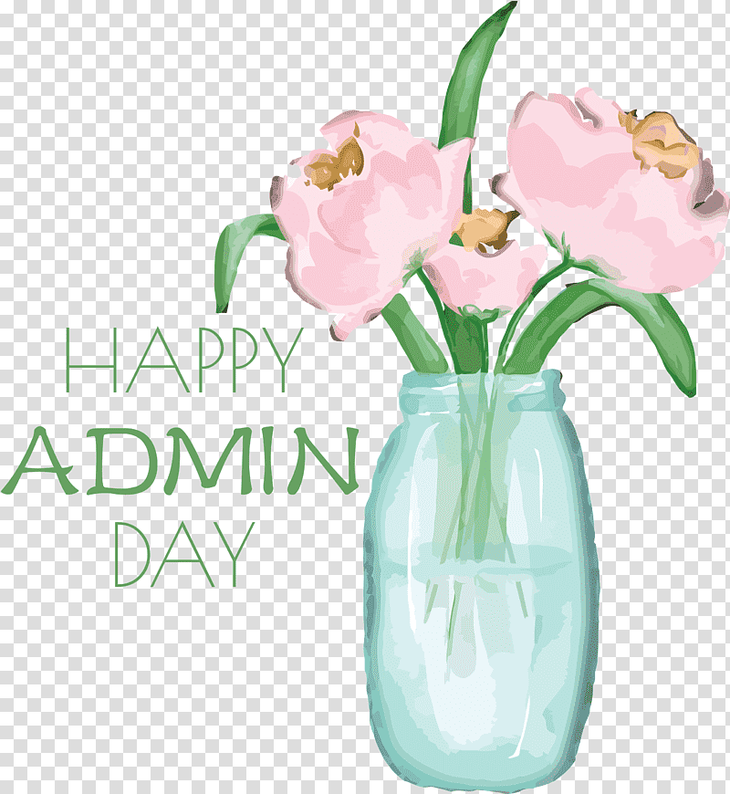 Admin Day Administrative Professionals Day Secretaries Day, Drawing, Painting, Watercolor Painting, Infographic, Logo, Floral Design transparent background PNG clipart
