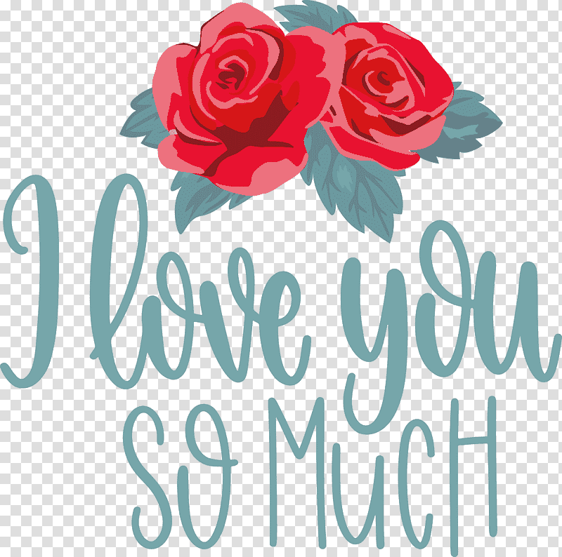 I Love You So Much Valentines Day Love, Floral Design, Garden Roses, Cut Flowers, Petal, Rose Family, Meter transparent background PNG clipart