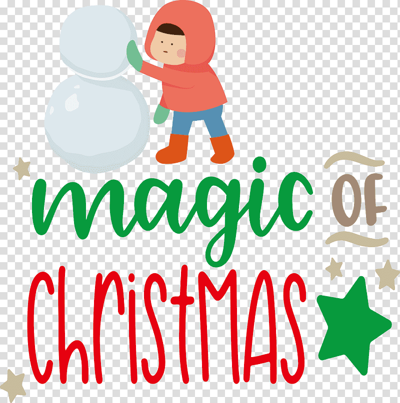 Magic Of Christmas Magic Christmas Christmas, Christmas , Logo, Character, Meter, Christmas Day, Happiness transparent background PNG clipart