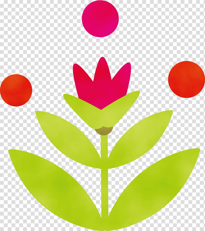 leaf plant stem tulip petal branch, Watercolor, Paint, Wet Ink, Liana, Calameae, Flower, Rattan transparent background PNG clipart