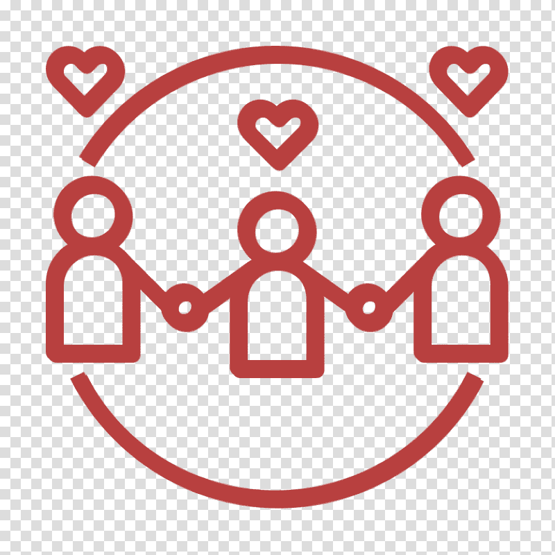 Heart icon People icon Knowledge Management icon, Collaboration, Organization, School
, Teamwork, Object, Education transparent background PNG clipart