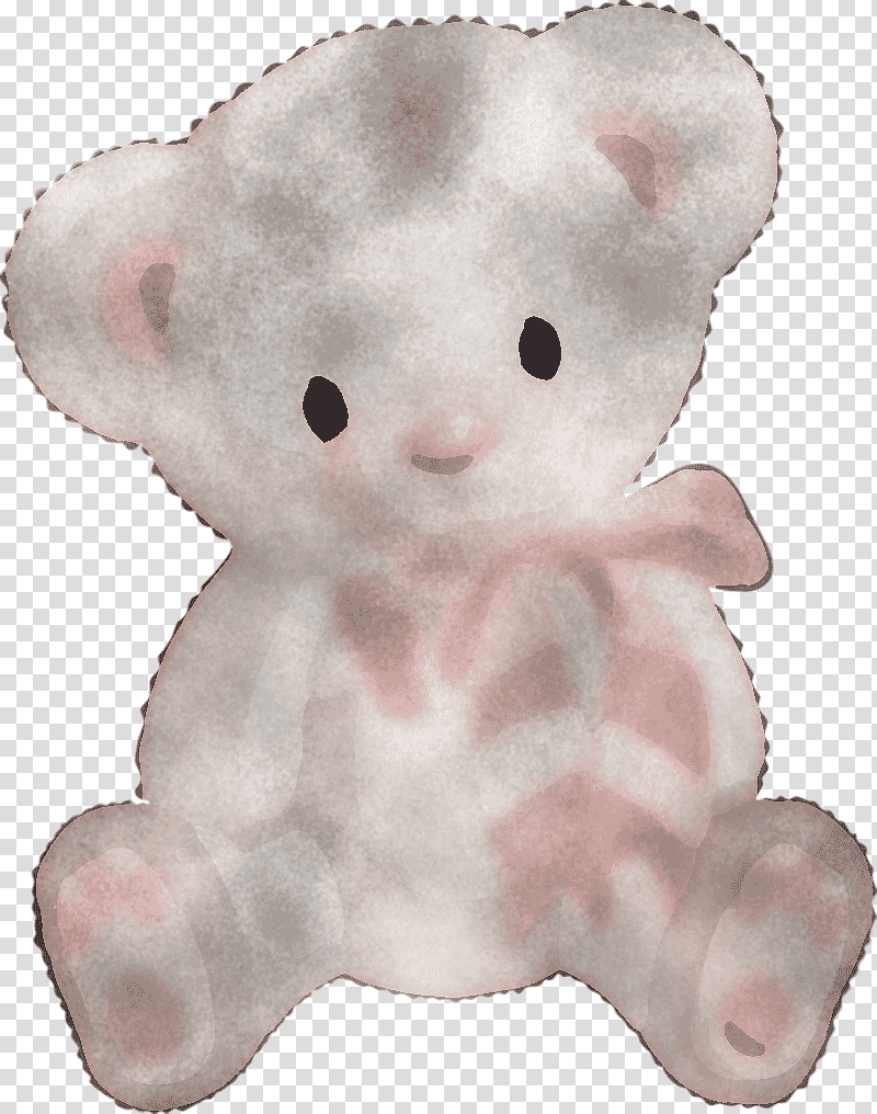 Teddy bear, Cat, Snout, Whiskers, Bears, Plush, Muroids transparent background PNG clipart