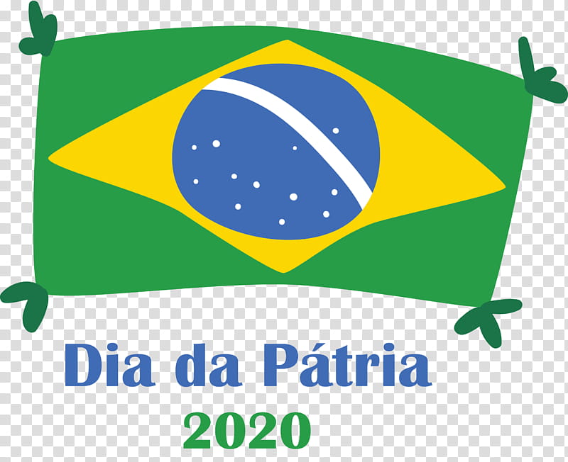 Brazil Independence Day Sete de Setembro Dia da Pátria, Logo, Green, Line, Point, Leaf, Area transparent background PNG clipart