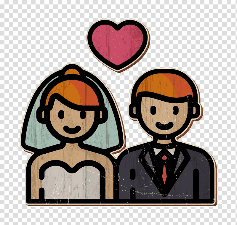 Bride icon Wedding couple icon Wedding icon, Editing, grapher, Digital transparent background PNG clipart