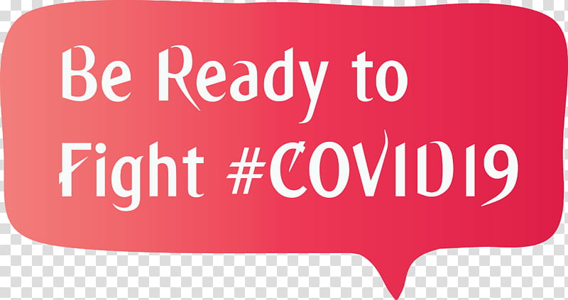 fight COVID19 Coronavirus Corona, Text, Banner transparent background PNG clipart