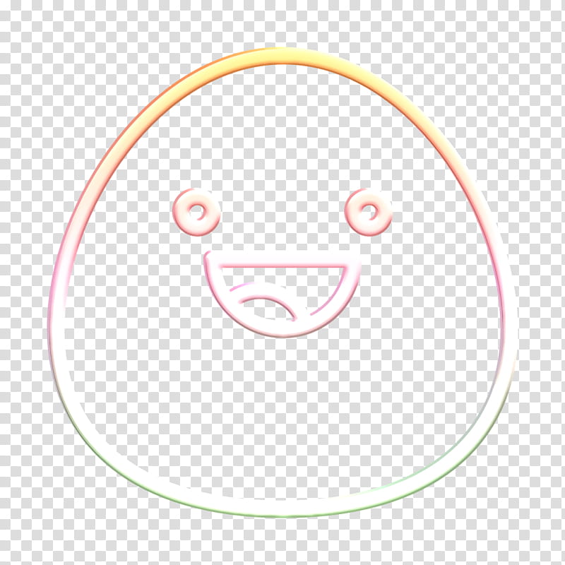 Emoji icon Happy icon, Smiley, Emoticon, Logo, Symbol, Circle, Meter, Cartoon transparent background PNG clipart