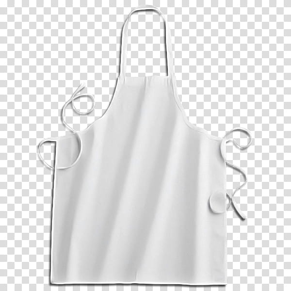 white apron transparent background PNG clipart