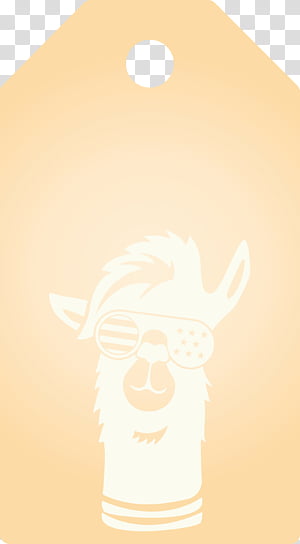 cartoon yellow font meter biology, Alpaca Tag, Watercolor, Paint, Wet Ink,  Cartoon, Science transparent background PNG clipart thumbnail