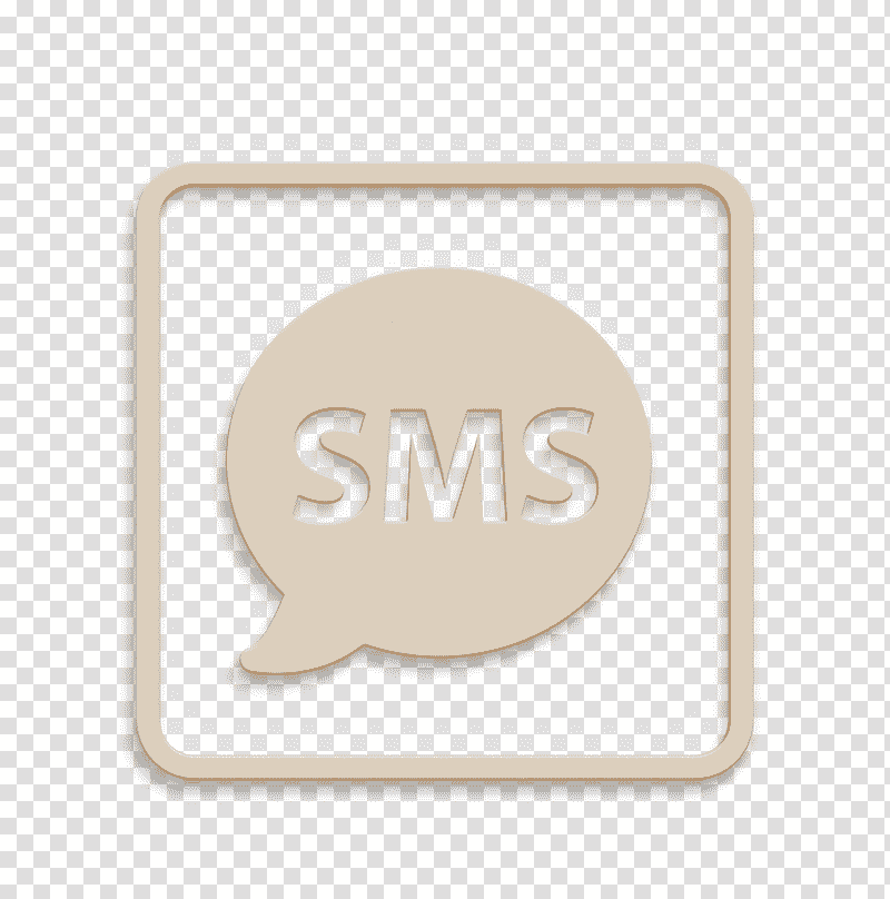 Sms icon Surveillance Full icon Sms of surveillance system icon, Security Icon, Spotify, Logo, Beige, Brown, Symbol transparent background PNG clipart