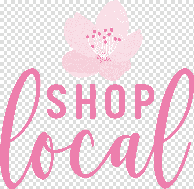 SHOP LOCAL, Logo, Lilac M, Circle, Petal, Flower, Meter transparent background PNG clipart