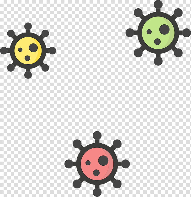 Ladybug, Coronavirus, COVID, Watercolor, Paint, Wet Ink transparent background PNG clipart
