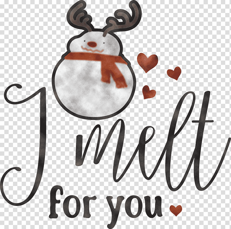 I Melt For You Snowman, Reindeer, Logo, Character, Meter, Biology, Science transparent background PNG clipart