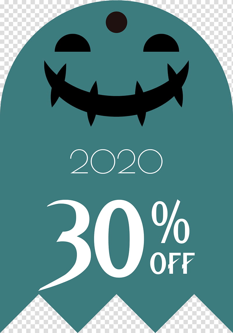 Halloween Discount 30% Off, 30 Off, Logo, Meter transparent background PNG clipart