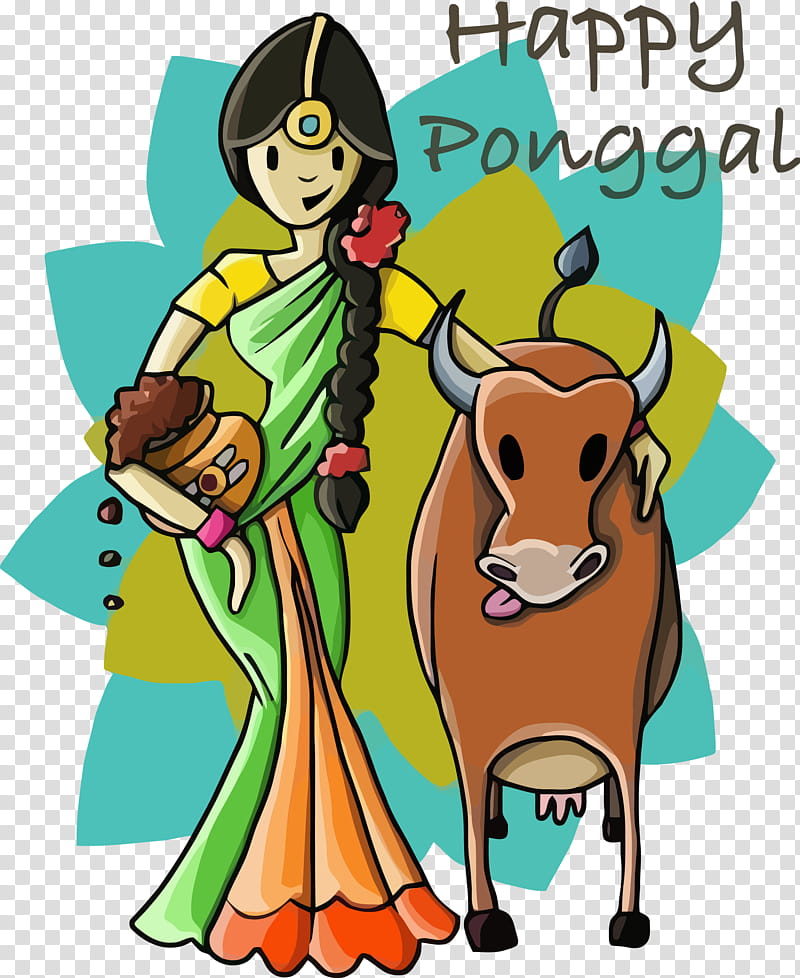 pongal, Cartoon, Festival, Diwali, Drawing, Bhai Dooj, Dussehra, Caricature transparent background PNG clipart