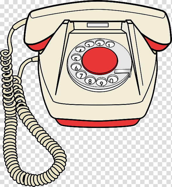 corded phone telephone line art font telephony transparent background PNG clipart