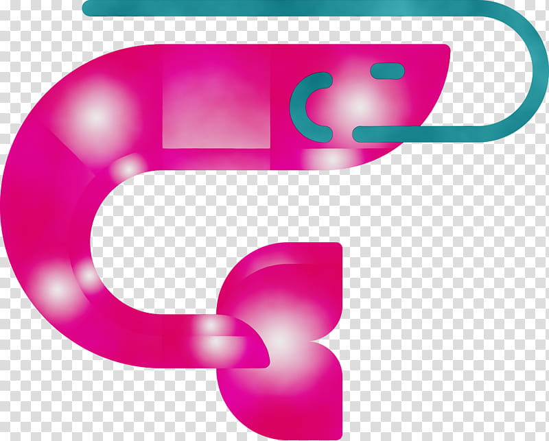 pink magenta line material property font, Shrimp, Watercolor, Paint, Wet Ink, Symbol transparent background PNG clipart