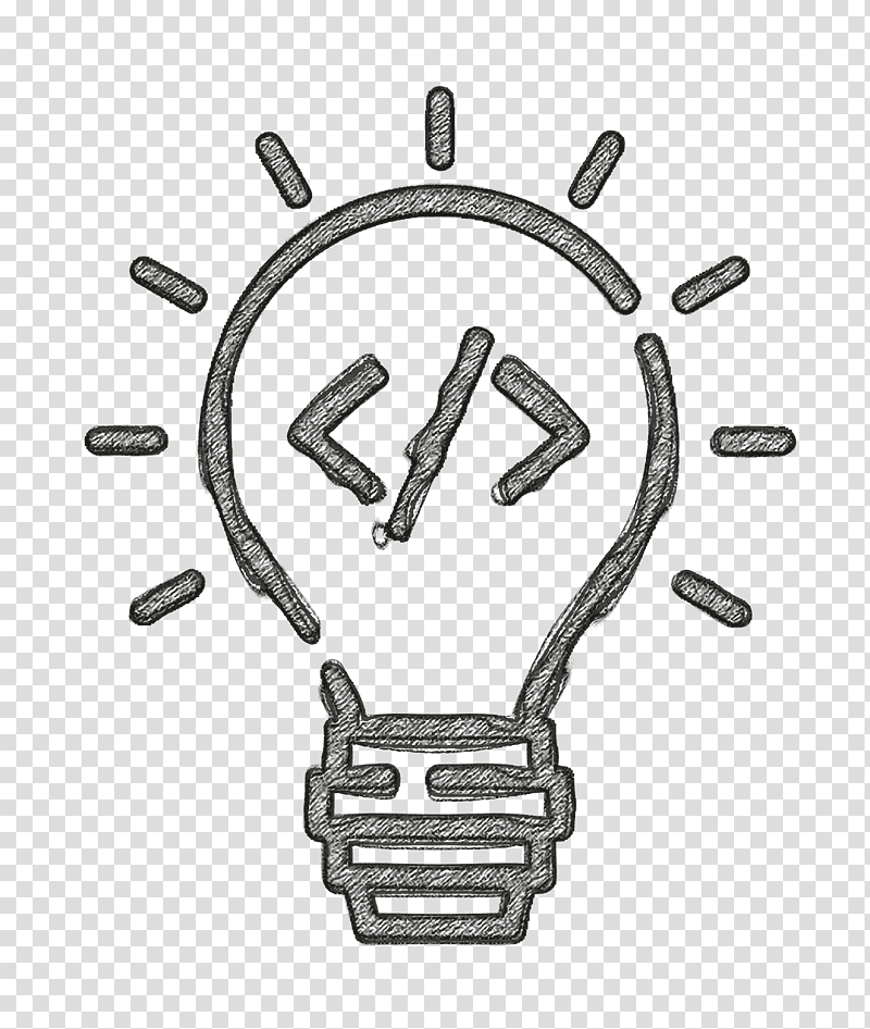 Project icon Idea icon Web Design icon, Incandescent Light Bulb, Innovation, Logo, LED Lamp, Electric Light transparent background PNG clipart