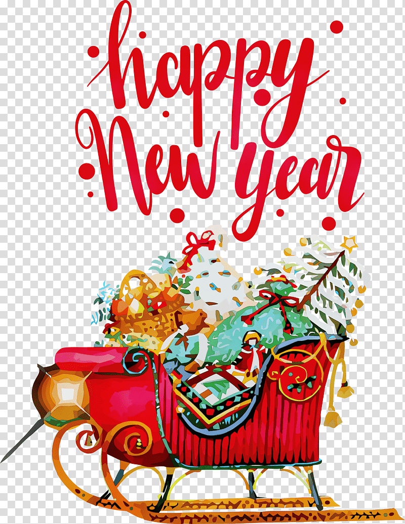 Chinese New Year, 2021 Happy New Year, 2021 New Year, Watercolor, Paint, Wet Ink, Christmas Day transparent background PNG clipart
