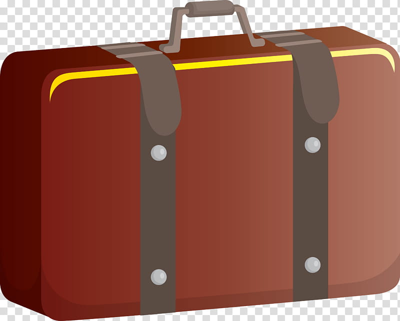 travel elements, Briefcase, Hand Luggage, Rectangle, Baggage transparent background PNG clipart