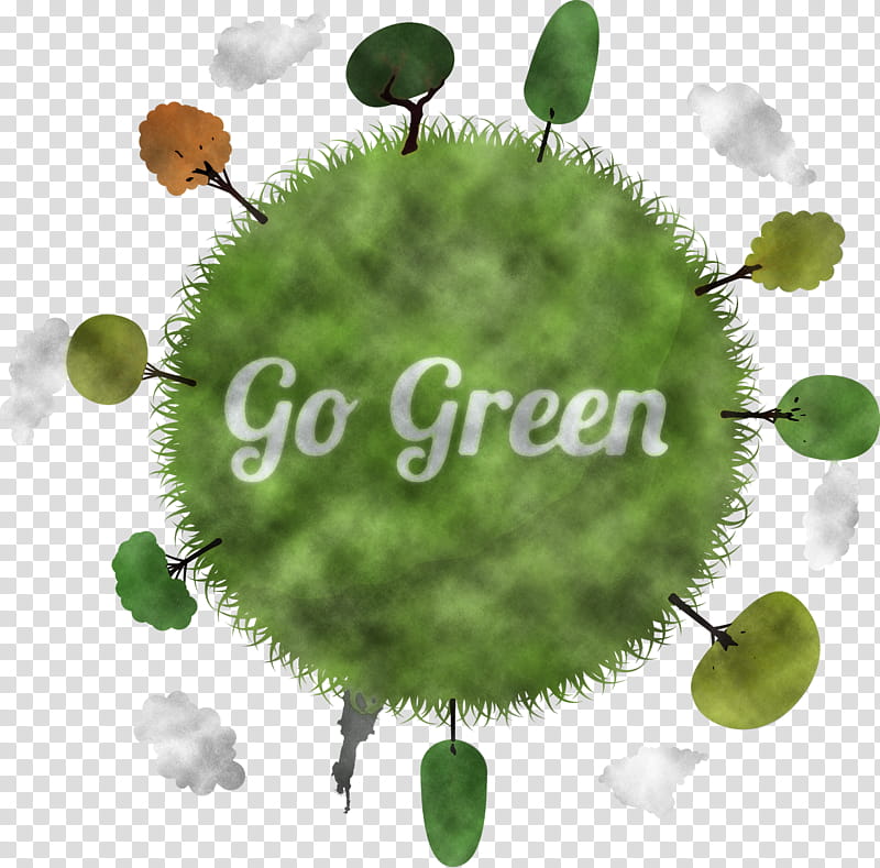 Arbor Day Green Earth Earth Day, Leaf, Grass, Plant, Circle transparent background PNG clipart