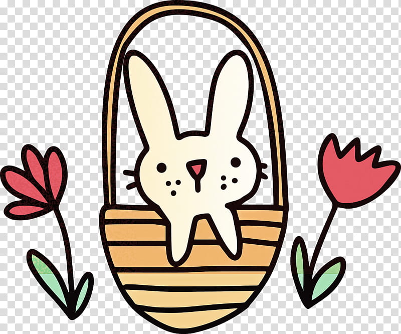 Happy Easter, Cartoon, Rabbits And Hares, Whiskers, Coloring Book, Easter Bunny, Line Art, Easter Egg transparent background PNG clipart