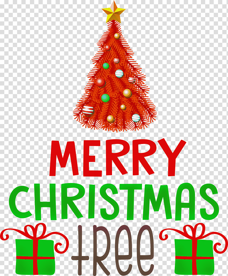 Merry Christmas Tree Merry Christmas Christmas Tree, Christmas Day, Fir, Holiday Ornament, Christmas Ornament, Spruce, Christmas Ornament M transparent background PNG clipart