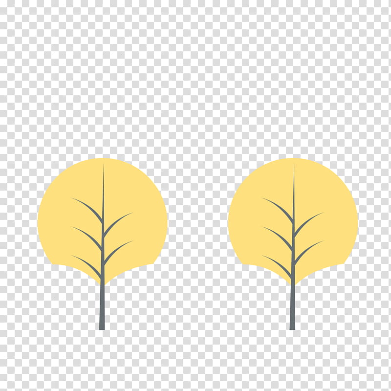 leaf yellow tree line meter, Mathematics, Biology, Plant Structure, Geometry, Plants, Science transparent background PNG clipart