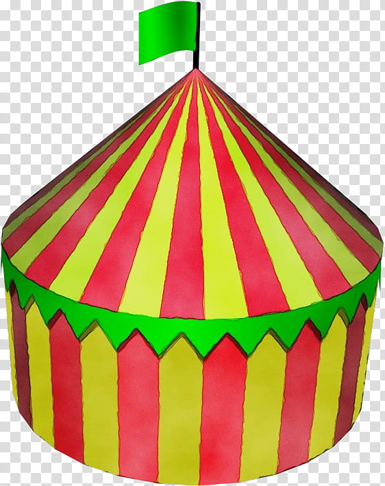 circus big top traveling carnival tent, Watercolor, Paint, Wet Ink, Cartoon transparent background PNG clipart
