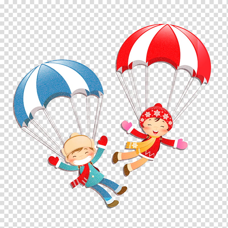 Hot air balloon, Parachuting, Parachute, Paragliding, Air Sports, Character, Line Art, Cartoon transparent background PNG clipart