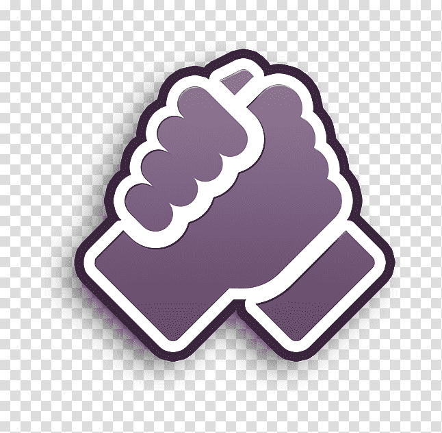 Collaboration icon Partnership icon Friendship icon, Meter, Lavender transparent background PNG clipart