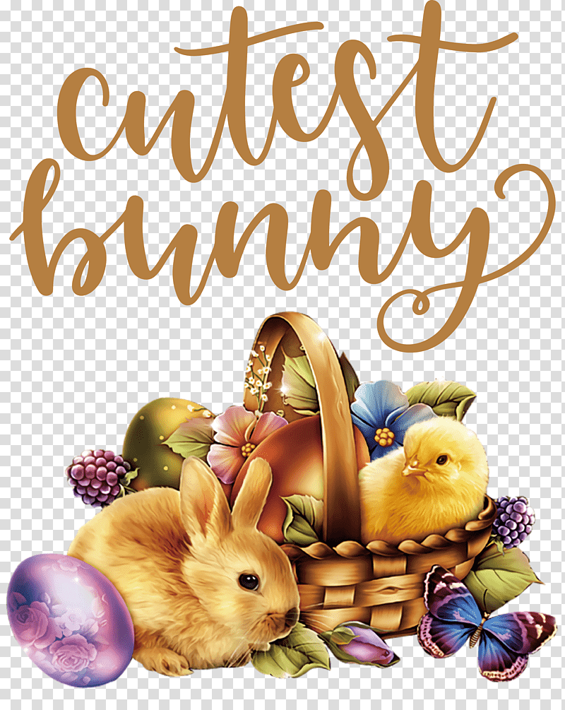Cutest Bunny Happy Easter Easter Day, Easter Bunny, Red Easter Egg, Easter Postcard, Easter Basket, Paschal Candle, Resurrection Of Jesus transparent background PNG clipart