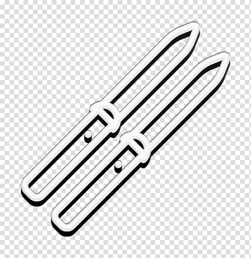 Linear Detailed Travel Elements icon Ski icon, Angle, Black And White
, Computer Hardware, Geometry, Mathematics transparent background PNG clipart