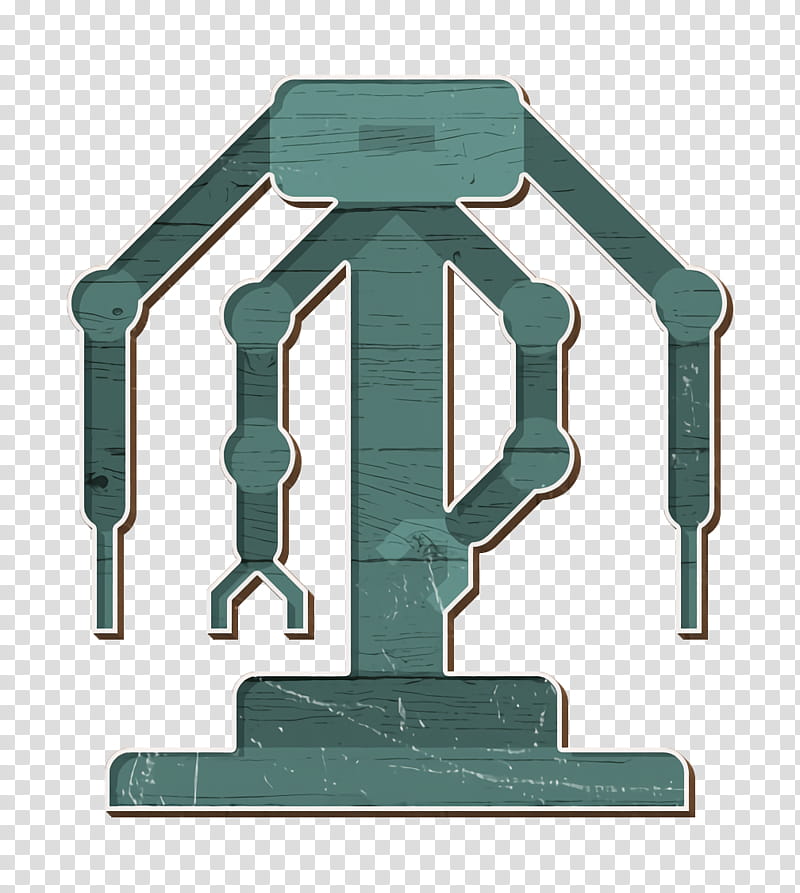 Robotics icon Robotic arm icon Technologies Disruption icon, Tool, Clamp, Cclamp, Metalworking Hand Tool transparent background PNG clipart