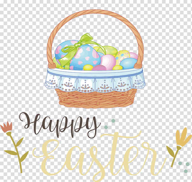Easter Bunny, Happy Easter Day, Easter Basket, Easter Egg, Picnic Basket, Holiday, Basket Weaving transparent background PNG clipart