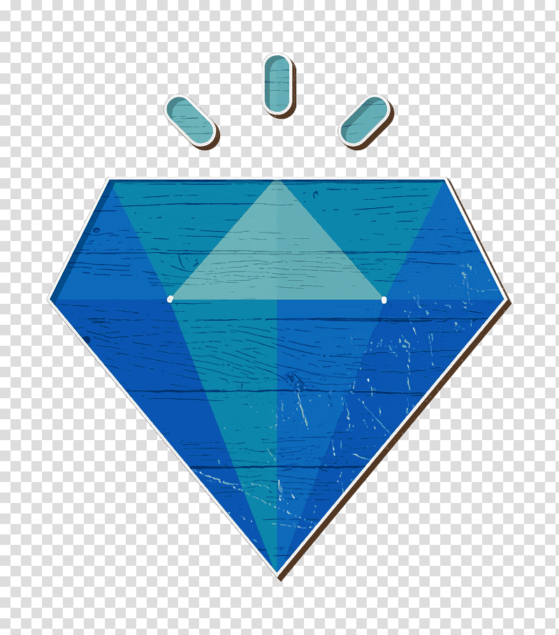 Quality icon Customer services icon Diamond icon, Line, Turquoise M, Cobalt Blue, Triangle, Meter, Microsoft Azure transparent background PNG clipart