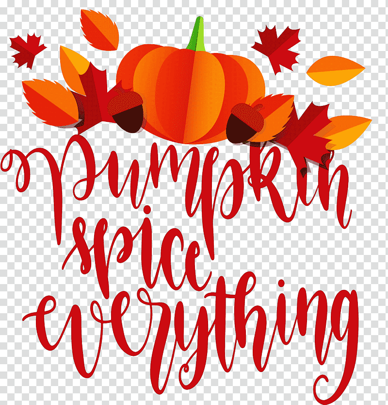 Pumpkin spice everything Pumpkin Thanksgiving, Autumn, Black, Floral Design, Silhouette, Highdefinition Video, Negro transparent background PNG clipart