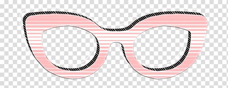 Glasses of cat eyes shape icon Stylish Icons icon Style icon, Fashion Icon, Goggles, Sunglasses, Meter, Line, Mathematics transparent background PNG clipart