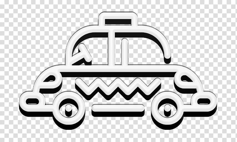 Taxi icon Travel icon, Vehicle, Car, Logo, Model Car transparent background PNG clipart