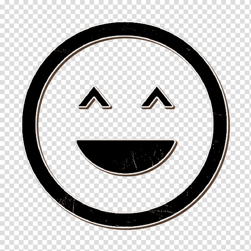 Smile icon interface icon Emotions Rounded icon, Smiley, Emoticon, Symbol, Chemical Symbol, Meter, Chemistry transparent background PNG clipart