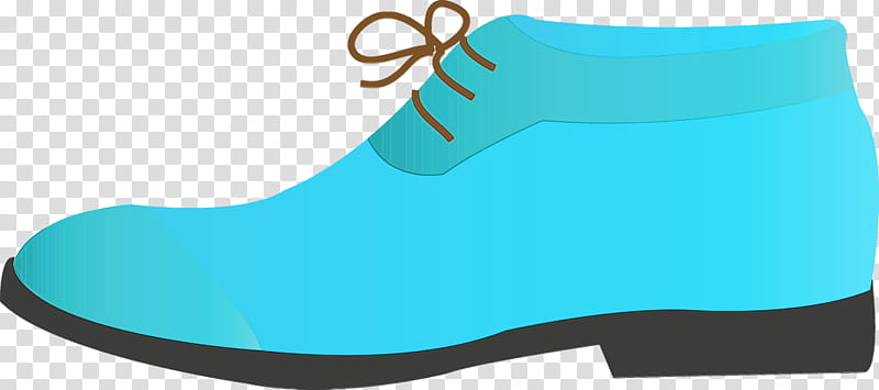 footwear aqua shoe blue turquoise, Watercolor, Paint, Wet Ink, Teal, Electric Blue, Athletic Shoe, Plimsoll Shoe transparent background PNG clipart
