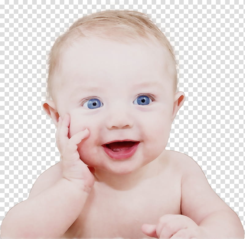 child baby face skin facial expression, Watercolor, Paint, Wet Ink, Nose, Cheek, Baby Making Funny Faces, Chin transparent background PNG clipart