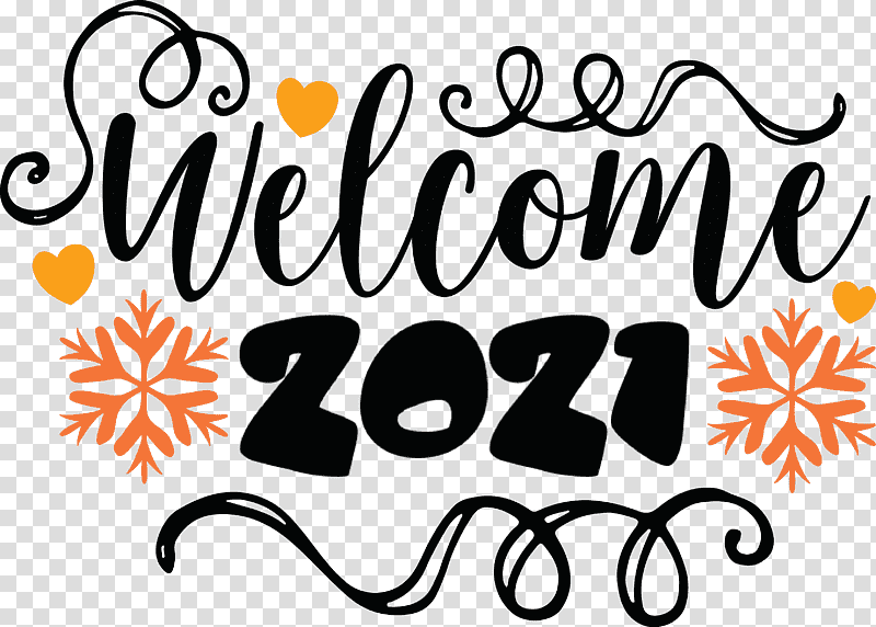 Welcome 2021 Year 2021 Year 2021 New Year, Year 2021 Is Coming, Logo, Calligraphy, Line, Meter, Happiness transparent background PNG clipart