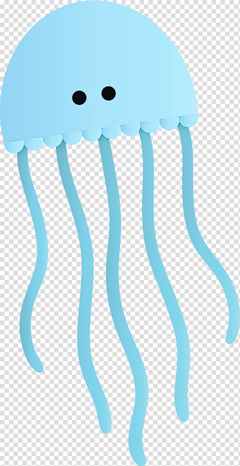 turquoise jellyfish table cnidaria furniture transparent background PNG clipart