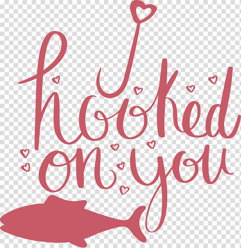 Fishing hooked on you, Logo, Calligraphy, Wall Decal, Line, Meter, Sticker transparent background PNG clipart