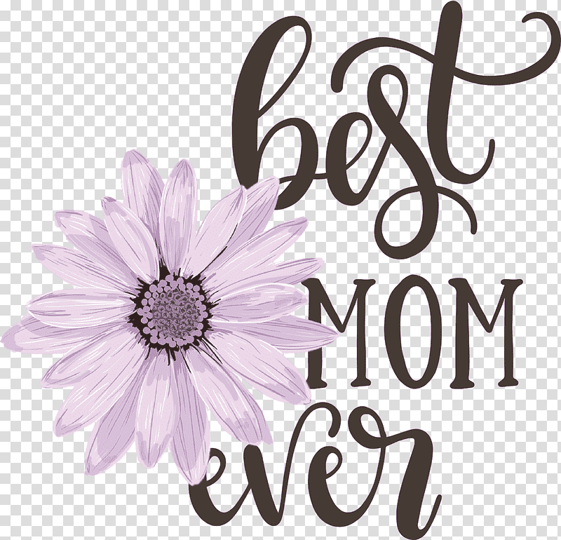 Mothers Day best mom ever Mothers Day Quote, Floral Design, Flower, Flower Bouquet, Tshirt, Sticker, Purple transparent background PNG clipart