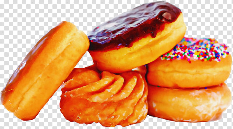 doughnut finger food american cuisine choux pastry, Glaze, Frying, Snack transparent background PNG clipart