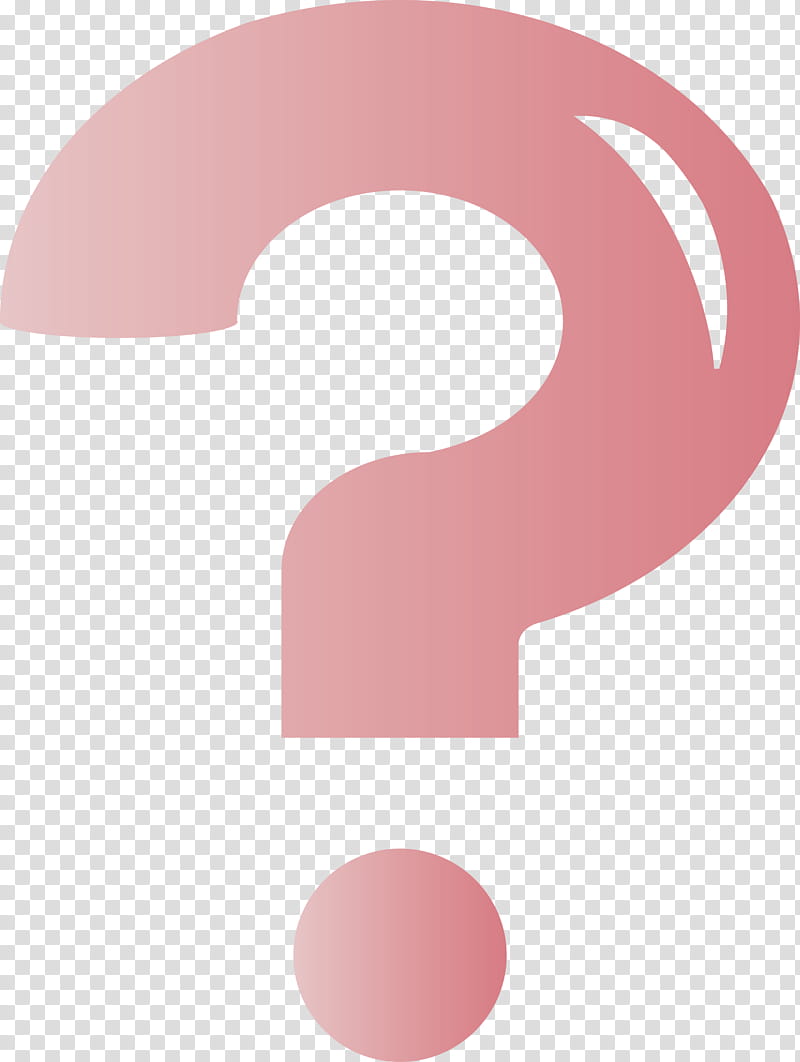 clipart question mark pink