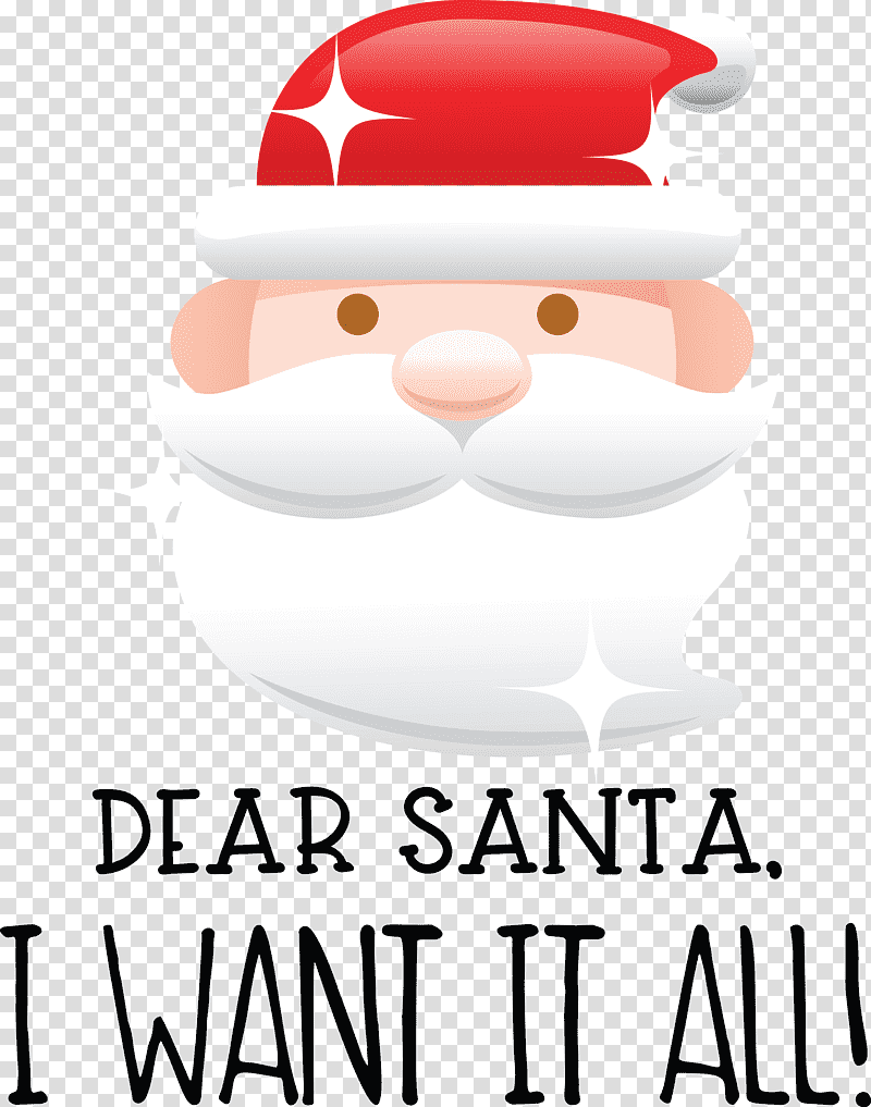 Dear Santa Christmas, Christmas , Logo, Cartoon, Santa Clausm, Meter, Santa Claus M transparent background PNG clipart