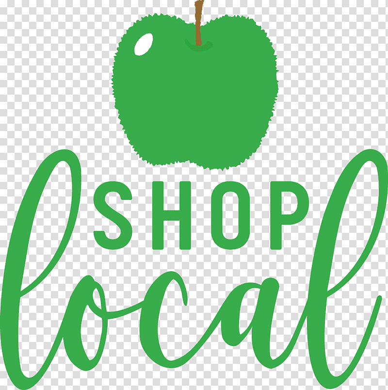 SHOP LOCAL, Logo, Leaf, Green, Tree, Meter, Line transparent background PNG clipart